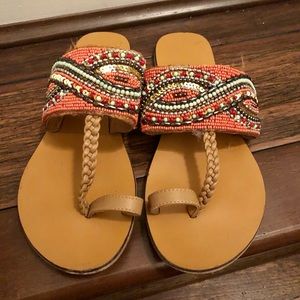 Colorful sandals